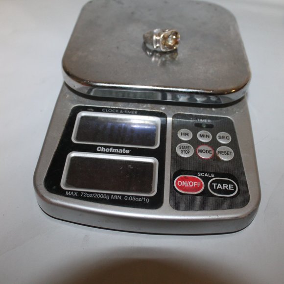 2 Tone 925 Sterling Silver Noblesse Cable Band Ring w Stones - Picture 11 of 15